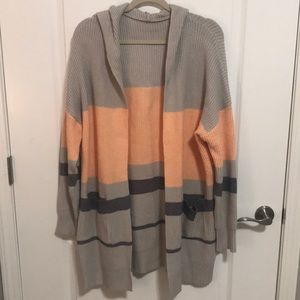 Hooded Cardigan